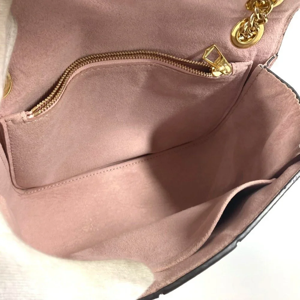 LOUIS VUITTON Authentic Brown Damier Canvas Pochette Shoulder Bag